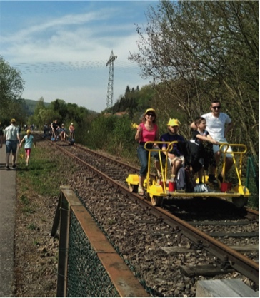 Zum 3sinenwirt, Draisinenstation